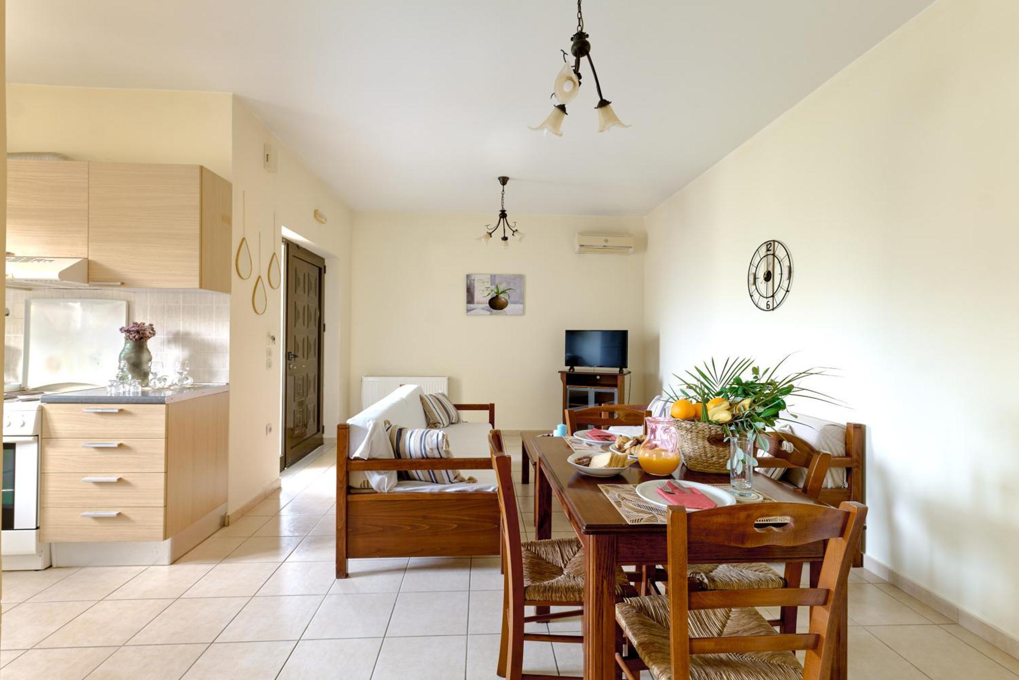 Villa Gereoudis Seaview Apartments-Pool & Bar Колимварион Экстерьер фото