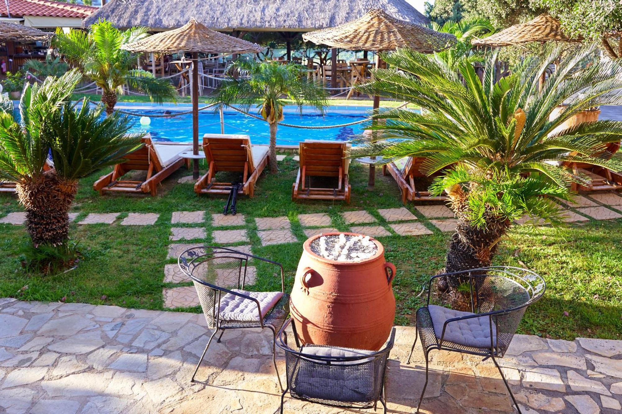 Villa Gereoudis Seaview Apartments-Pool & Bar Колимварион Экстерьер фото