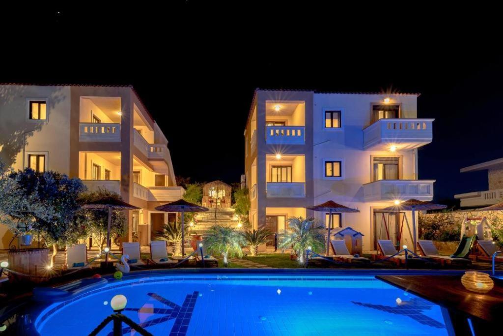 Villa Gereoudis Seaview Apartments-Pool & Bar Колимварион Экстерьер фото