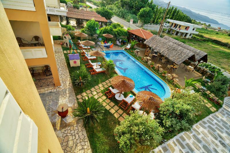 Villa Gereoudis Seaview Apartments-Pool & Bar Колимварион Экстерьер фото